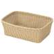 Korb rechteckig, h-beige, 46x33x16 cm
