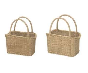 Tasche eckig, braun, 45x22x28 cm