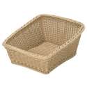 Prsentationskorb, beige, 42x50x14/24 cm