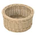 K�rbchen rund,beige, 18x10 cm