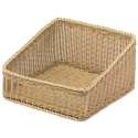 Pr�sentationskorb, beige, 50x45x16/27 cm
