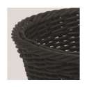 Korb quadratisch, schwarz, 25,5x25,5x9 cm