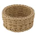 Schale rund, beige, 10x4,5 cm