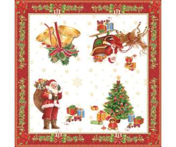 Merry Christmas Servietten 20 Stk. 33x33 cm