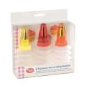 Dekorierflaschen Set 3-tlg. fr Kuchen und Cupcakes