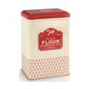 Aufbewahrungsdose Plain Flour, rot