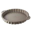Whenform,  30 cm, H: 3.5 cm, Sesam-grau