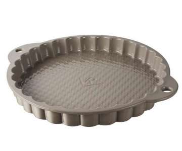 Whenform,  30 cm, H: 3.5 cm, Sesam-grau