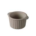 Ramequin,  8.5 cm, H: 5.5cm, Sesam-grau