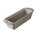 Cakeform rechteckig in GB, 31.5x10.7x7.1 cm, Sesam-grau