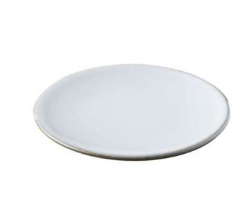 Hppchenteller,  8 cm, H: 1 cm, weiss
