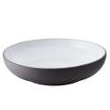 Gourmet Schale, H: 4.5 cm,  17.5 cm, weiss