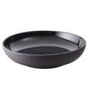 Gourmet Schale, H: 4.5 cm,  17.5 cm, schwarz