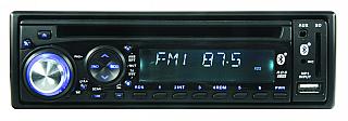 Autoradio MEGAKICK Waikiki RDS, 4x40W, CD, USB, SD-Cardslot, BLUETOOTH, AUX