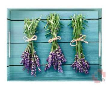 Emsa Tablett Lavender 40x31cm