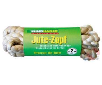 Windhager Jute-Zopf 12mmx200cm natur