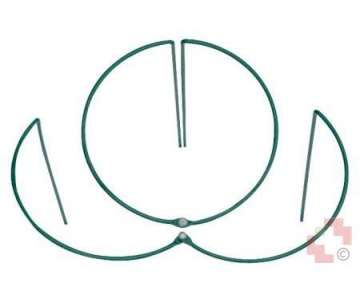 Windhager Staudenst�tze 45x30cm gr�n