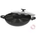 Kaltenbach Wok Alu mit Glasdeckel