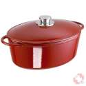 Schulte-Ufer Brter Rustika oval rot 34cm
