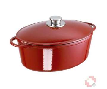 Schulte-Ufer Brter Rustika oval rot 34cm