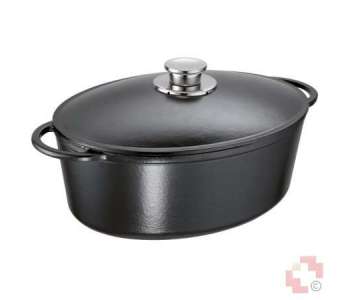 Schulte-Ufer Brter Rustika oval schwarz