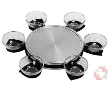 Stckli HH Karussell mit 6 Glasschalen