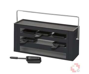 Spring Pizza-Raclette-6 schwarz