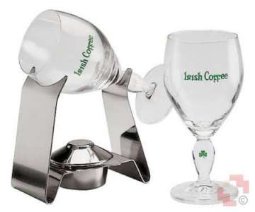 Spring Irish-Coffee Set Rechaud mit