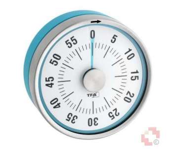 TFA Timer Puck trkis