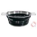 Rsle Seiher faltbar Inox/schwarz