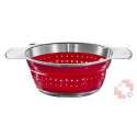 Rsle Seiher faltbar Inox/rot