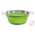 Rsle Seiher faltbar Inox/grn