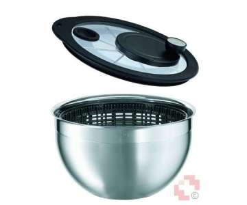 Rsle Salatschleuder mit Glasdeckel