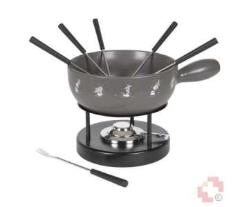 Kaltenbach Fondue Set Maus schwarz 23cm