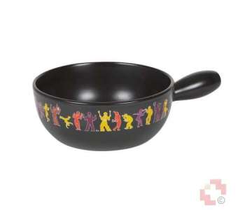 Kaltenbach Fonduecaquelon Friends schwarz