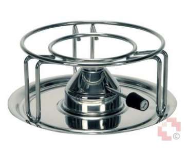Kisag Rechaud Inox mit Gasbrenner