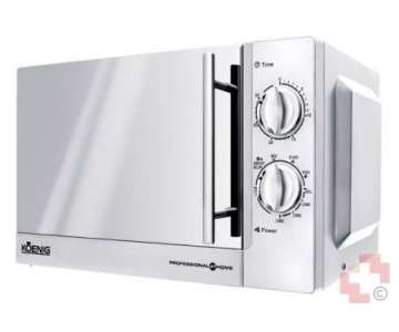 Koenig Mikrowelle Classic silber