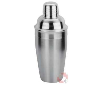 Leopold Shaker Inox mit Sieb satiniert