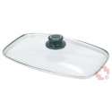 Lotus Glasdeckel eckig 38x23cm
