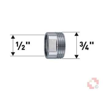 Neoperl Reduktion 1/2\"x3/4\"