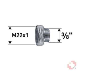 Neoperl Reduktion M22x1x3/8\"