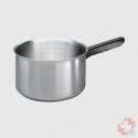 Noser-Inox Stielkasserolle Inox/schwarz