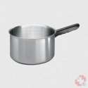 Noser-Inox Stielkasserolle Inox/schwarz