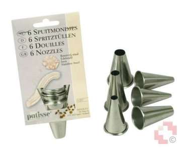 Patisse Spritztllen Set Loch Inox