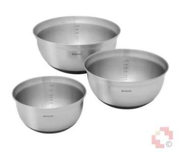 Brabantia Gourmetschssel-Set matt