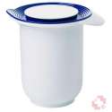 Emsa Quirltopf weiss/blau 1.2Liter