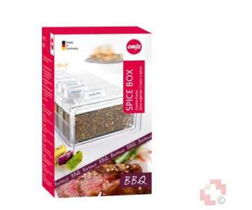 Emsa Spice Box Gewrzkartei BBQ