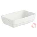 Pyrex Auflaufform Wave weiss eckig