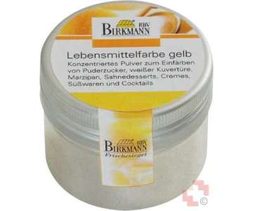 Birkmann Lebensmittelfarbe gelb 10g