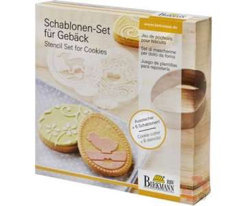 Birkmann Schablonen-Set Ostern 7tlg